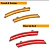 Emergency Lights Front Amber Rear Red LED Side Marker Fender Flare Lamps For 20022008 1st Gen MINI Cooper R50 R52 R53 Turn Sign1859367