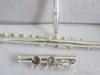 Argento flauto Giove JFL-511ES 16 fori chiusa c chiave flauto cupronickel argento flauta trasversale strumenti musicali flauto musicali e scatola rigida