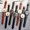Mode montre suisse en cuir Tourbillon montre automatique hommes montre-bracelet hommes montres en acier mécanique Relogio Masculino Clock265G