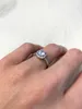 Luxury Designer Smycken Kvinnor 925 Sterling Silver Rings Engagement Ring Bague Dame Brand Diamond Anello Present