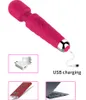 Vibromasseur puissant pour femme, 20 fréquences AV G Spot, baguette magique, masseur, clitoris Oral, jouets sexuels pour adultes, jouets érotiques