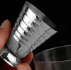 Tasse à mesurer Cocktail Jigger En Acier Inoxydable Liquide Mini Espresso Verre À Liqueur Argent Pour Bar Accessoires De Cuisine