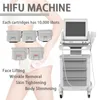 Andere schoonheidsuitrusting Spa draagbare HIFU hoge intensiteit gefocust ultrageluid hifu face body lift rimpel verwijderingsmachine huid aanscherpen 5 cartridge ce