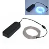 Remsor LED Wire Light Car 1m 3M 5M neon strängljus Dance Party Decor Lamp Flexibel vattentät strip rep tubelad remssled