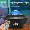 Star Projector Galaxy Projector with Remote Control Music Starry Projector Light with Ocean Wave Bluetooth Music Speaker Voice Control&Timer