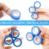 Brinquedos Magnéticos Anéis Anuncios Fidget Toy Magic Ringtool Bracelete Dedo Spinner Ringtool Kids Adult Denompression SD698