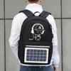 SenkeyStyle Solenergi Män Ryggsäckar Högkvalitativ Ljusskola Backpacking för pojkar Tonåringstudenter Väskor