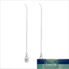 New Gold Color Longo Cristal Borla Dangle Brincos Para Mulheres Wedding Water Gota Earing Fashion Jewelry Presentes Pendientes Preço de Fábrica Especialista Qualidade Mais Recente