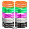 NEWLet's Go Brandon Silicone Bracelet Party Favor Rubber Wristband US Presidential Election Gift Wrist Strap RRD12861