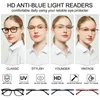 Sunglasses MARE AZZURO Computer Reading Glasses Designer Blue Light Blocking Readers Women Men Stylish Clear Reader 1