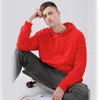 Hoodie Oversized Maidangdi Solta algodão cor sólida Suéter confortável Lazer Mobiliário ao ar livre Pullover Chinês Vermelho 7xl 210728