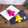 Creatieve 3D Pop-up Wenskaart Leuke Cartoon Kerstuitnodiging Kaart X-Mas Santa Claus Wenskaarten Kerst Gift Briefkaart XVT1114