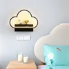 Moderne Bladce Wandlamp Creatieve Dieren LED-licht voor thuis slaapkamer Woonkamer Corridor