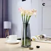 Aurora Symphony Glass Vases Transparent Flower Arrangement For Desktop Decoration Symphony Transparent Glass Vase Glass Bottle 210310