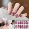 Partihandel 14 Tips Nail Sticker Dekaler för kvinnor Tjejer 5d Crystal Gold Stamping Glister Vintage Nails Stickers Flower