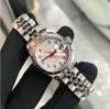 Waterproof Women Watch Classic Mechanical 179174 26mm White Dial Big Magnifier Sapphire Glass Silver Jubilee Steel Bracelet Luxury Watches