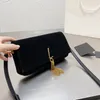 Designer Handbags for Women Chain Tassel Bags Genuine Leather Frosted Envelope Messenger Handbag Kate Shoulder Bag Ladies Wallet w273s