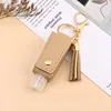 cartoon accessories Leather Sanitizer Holder Case with hand lotion Sanitizer Bottle Tassel Key Rings child Girls Jewelry 8 Designs 129 Y2