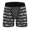 Underpants macho underwear esportes boxerdershorts confortáveis ​​cuecas boxer sexy impresso preto homens boxers calzoncillo ropa interior hombre