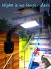 30LED солнечные стены светильники открытый уличный фонарь IP65 водонепроницаемый освещение для сада двор гараж 4 рабочие режимы изогнутый полюс
