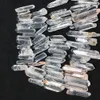 200g Clear Quartz Arts and Crafts Crystal Mineral Healing Reiki Good Lucky Energy Menerals Wand 2040mm rolds for المجوهرات 4117971