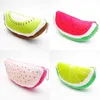 Ołówek skrzynki 12 szt./Lot Cute Fruit Case Creative Plush Watermelon Bag For Kid