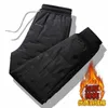 Arrivée d'hiver Pantalon de haute qualité mâle chaud épaissir pantalon décontracté pour hommes pantalons en coton pour hommes 211119
