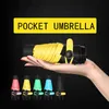 Mini Paraply Folding Parasol Sunny Anti UV Små Pocket Paraplyer Regn Kvinnor Årgåva Paraguas Mujer Sombrilla Ombrello 210721