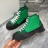 Vår Höst Flat Bottom Platform Boots High Gang Canvas Sko Round Toe Lace - Up Sneakers Ladies Andas Casual Shoes 2021