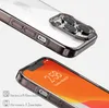 iPhone 12 13ミニクリア透明のためのオリジナルの耐衝撃PCマットTPU携帯電話ケース