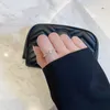 Eheringe Japan und Korea Mode Einstellbare Opal Ring Für Frau Glänzend Luxus Trendy Einfache Kleinkreis Finger Elegant Party