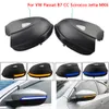 LED SIDE WING DYNAMIC TURN Signal Light backview Spegelindikator för VW Passat CC B7 Beetle Scirocco Jetta MK6 EURO PR