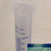 Cilindro graduato 100 ml di plastica tazze di plastica tazze di misurazione cilindro graduato cilindri per laboratorio scuola educazione uso domestico