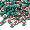 50pcs/lot 10mm Polymer Clay Flower Fruit Beads Jewelry Mixed Color Polymerclay Spacer Bead For Charms Bracelets Necklace Making Wholesaler