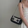 Bayan Yay Çanta Armpit Çanta Fransız Retro Moda Kızlar 2021 Yeni Inci Zincir Tek Omuz Crossbody Çanta