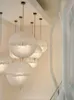 Modern Italien Designer LED Pendant Lamp Creative Salon Inredning Suspension Armatur FRP Made Hang Lights 110V 220V