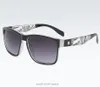 Lato Kobieta Sport Driving Okulary Mężczyzna Moda Srebrny Szkło Obiektyw Dazzle Colou Kolarstwo Eyewear Beach Sun Glass 8Colors Gogle
