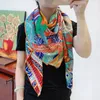 Чистый шелковый кашемировый квадратный шарф шарфы для женской шали Sun Parted Pashimina роскошный бренд дизайн подолженного подол