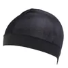 Kapaklar şapka elastik ipeksi saten bonnet çocuk kubbe dalga streç saç kapağı şapka uyku