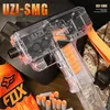 Uzi Toy Gun Electric Soft Bullet Submachine модель модель огня стреляет из пистолета бластер Силах для детей взрослые мальчики CS Fighting Go