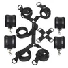 NXY Sm bondage Under Bed BDSM Leather Bondage Handcuffs & Ankle Cuffs Restraint System Fetish Slave Sex Toys For Couples Adult Erotic Toy Games 1126