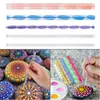 40 stks / set DIY Mandala Punttools Set voor Rocks Dot Kit Rock Stone Painting Pen Polka Art Tool T2