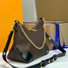 Klassieke vrouw tas 2021 hot mode ketting handtas hoogwaardige lederen luxe tas designer monogram schoudertassen vrouwen crossbody