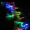 10 M 100 LED String Light Optical Fiber Fairy Twinkle Lights Choinki Wedding Party Lights Decoration Outdoor for Eaves Gar 211122