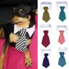 Pet Dog Apparel Bow Tie Adjustable Striped Collar Necklace Ties Puppy Classical Accessories Supplies WLL395