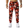 Camouflage Camo Cargo Pants Men Casual Cotton Multi Pocket Long Trousers Hip Hop Joggers Urban Overalls Military Tactical Pants H1223