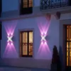 Bladce Wandlampen Waterdicht Outdoor Lamp Multi Colors Beschikbaar LED Binnen Licht voor Corridor Aisle Hotel naast Lighting