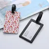 Flower Puzzle Luggage Tag Travel Accessories Identifier Label ID Address Holder Suitcase Luggage Baggage Tags