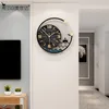 Meisd décoratif montre horloges murales design moderne maison montre ronde art décoration murale quartz silencieux chambre horloge livraison gratuite 210310