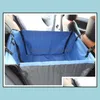 Forniture per animali domestici Giardino domestico Trasportino per cani Impermeabile Posteriore posteriore Seggiolino auto per cani Er Hammock Mats Transportin Perro Coche Stoel Hond